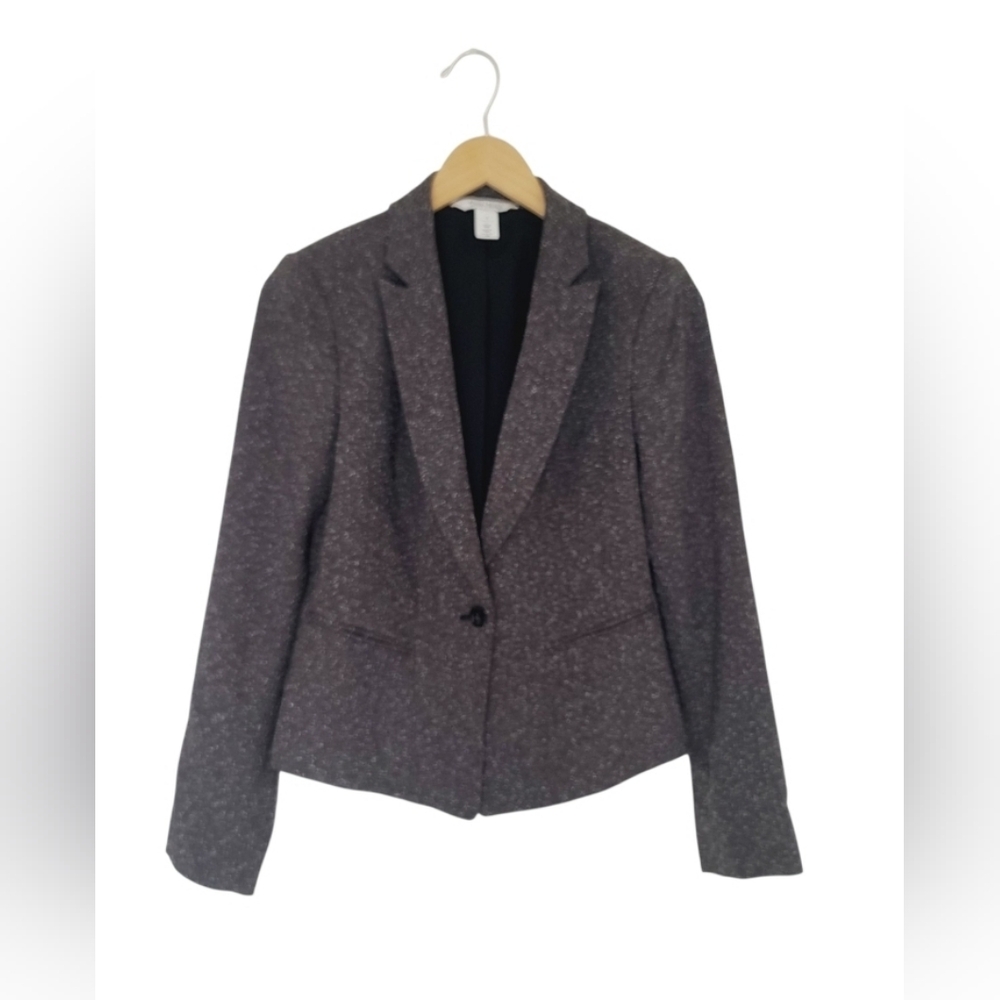 White House Black Market Charcoal Blazer